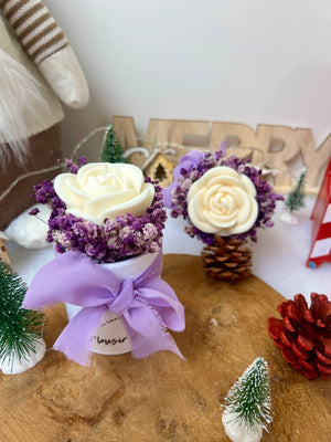 Bougie Rose (violette)